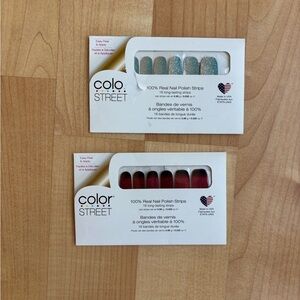 Color Street Glitter Nail Polish Strips